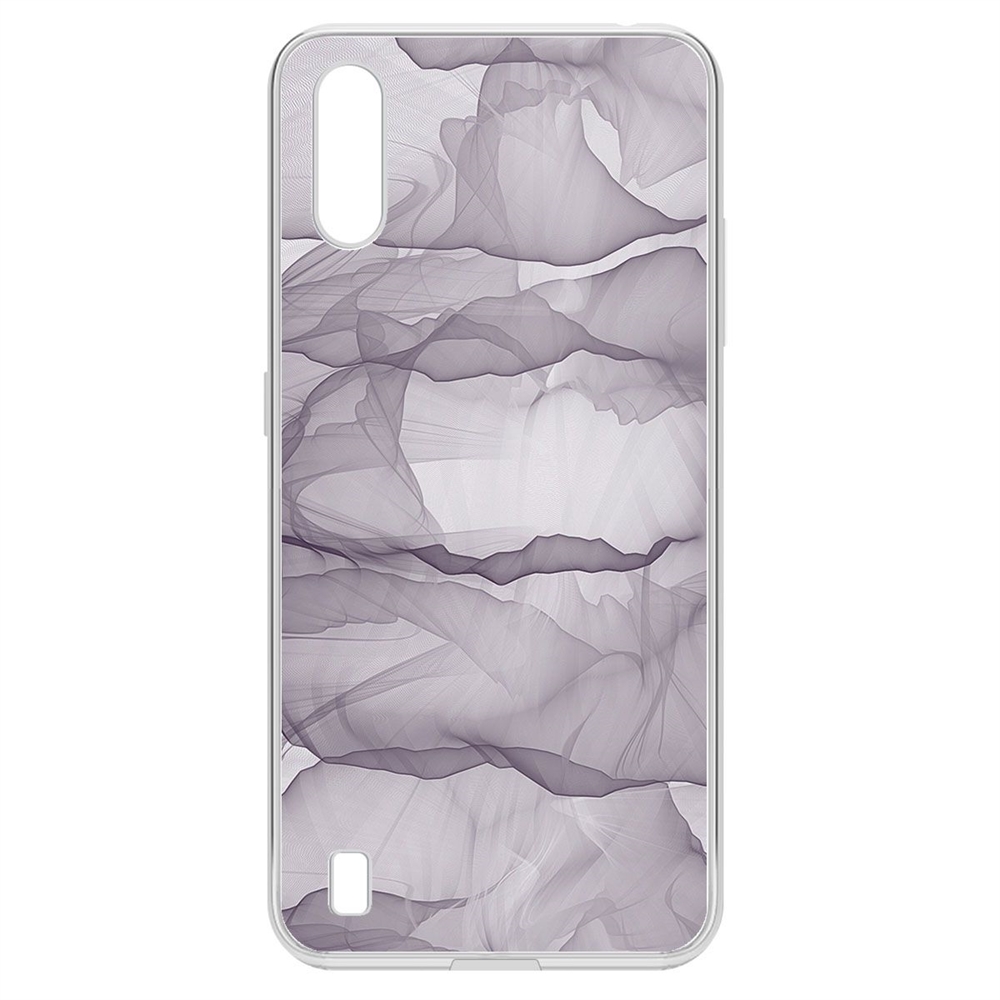 

Чехол-накладка Krutoff Clear Case Абстракт 1 для Samsung Galaxy A01/M01 (A015/M015)