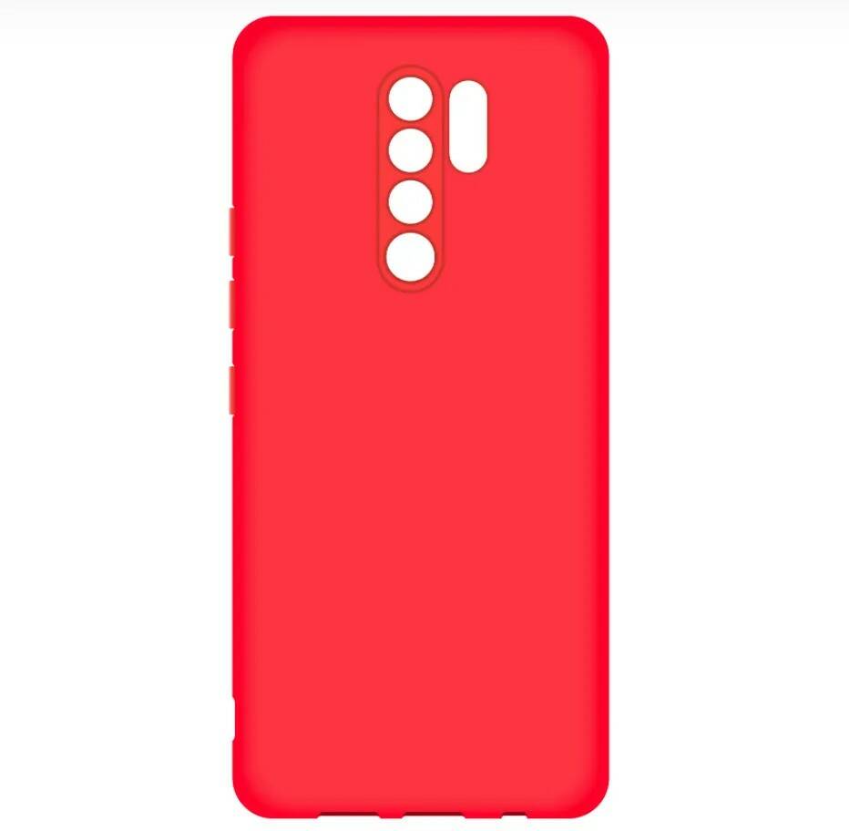 

Чехол BoraSCO Microfiber Case для Xiaomi Redmi 9t красный