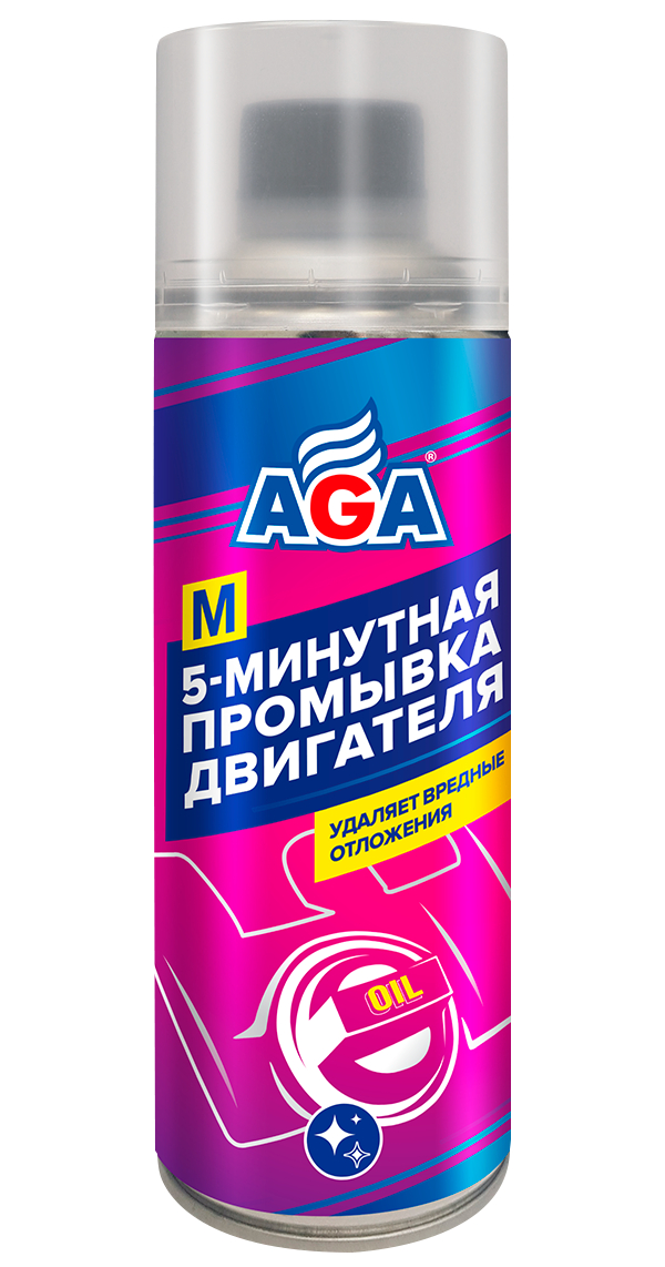 Промывка двигателя AGA AGA901M 355 мл