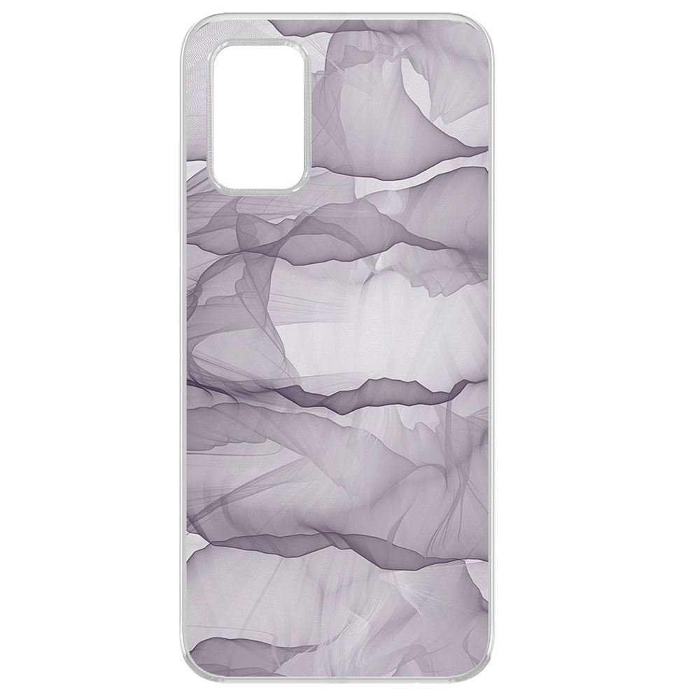 

Чехол-накладка Krutoff Clear Case Абстракт 1 для Samsung Galaxy A03s (A037), Прозрачный