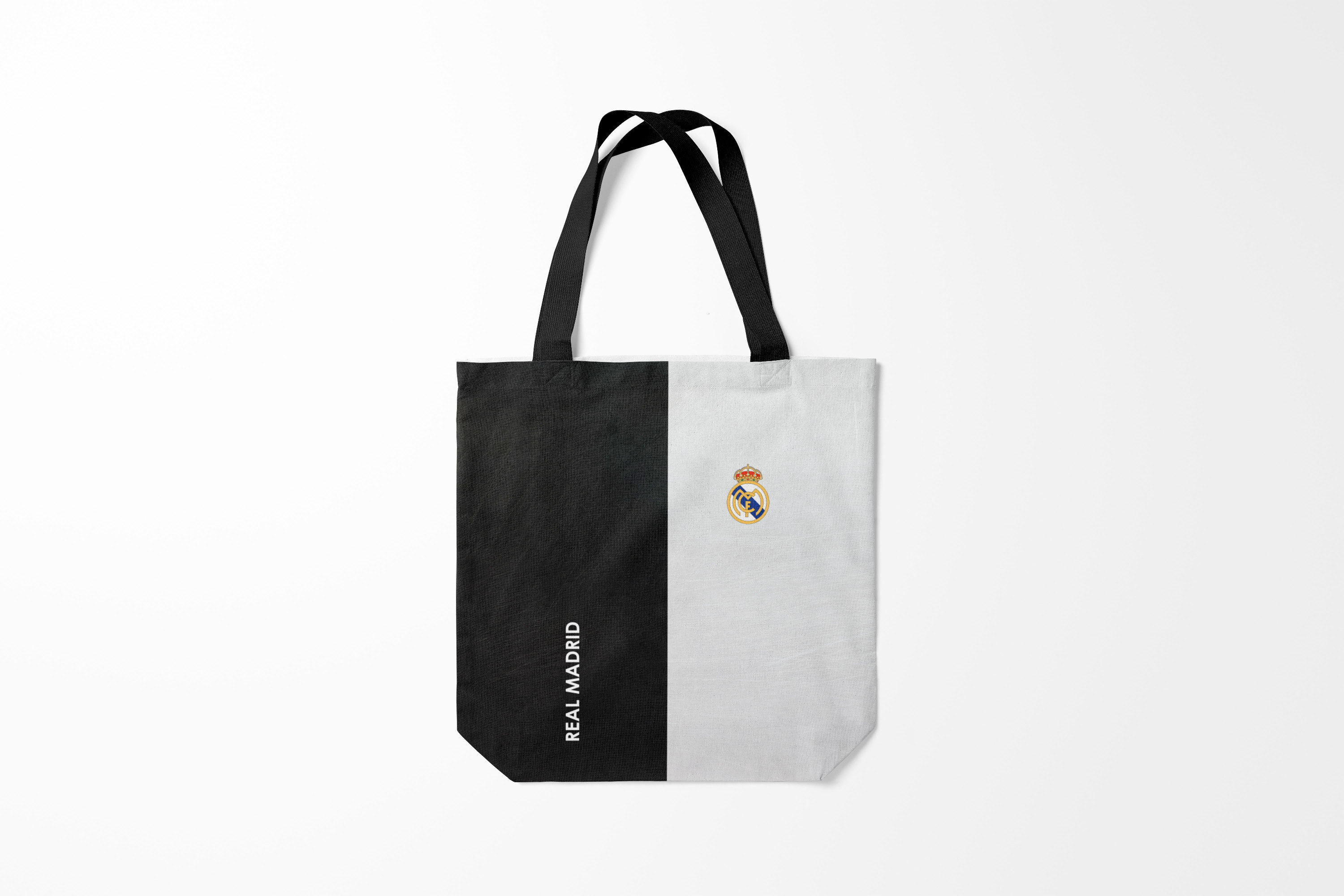 

Сумка шoппер унисекс Burnettie Real Madrid, белый; черный, Real Madrid