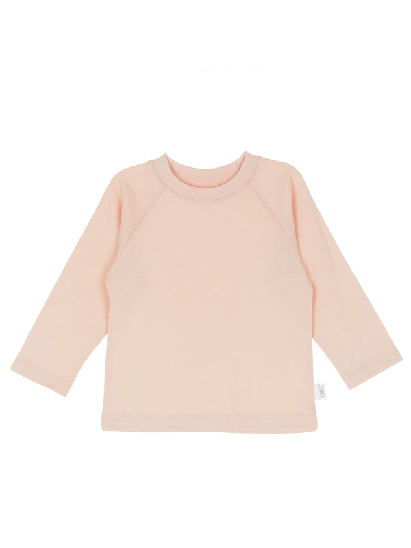 Лонгслив детский Кузя Тут CozyTot Basic, сахарная вата, 92