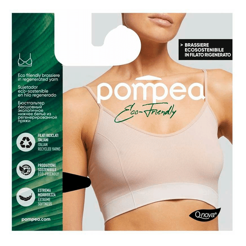 Бюстгальтер женский Pompea черный S-M 660₽