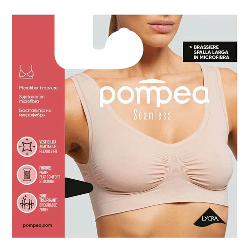 Бюстгальтер женский Pompea черный L-XL