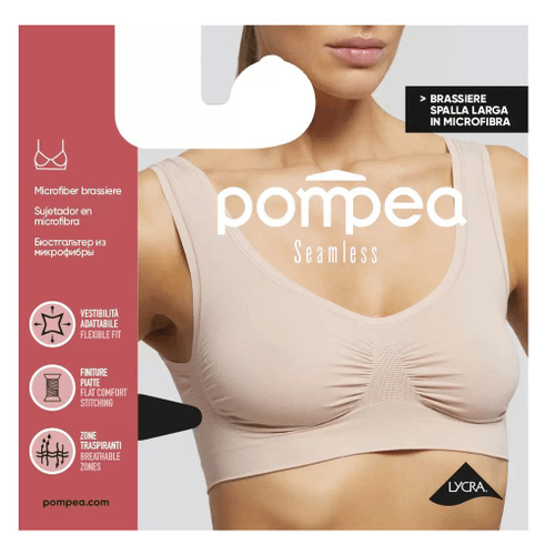 Бюстгальтер женский Pompea бежевый L-XL 550₽