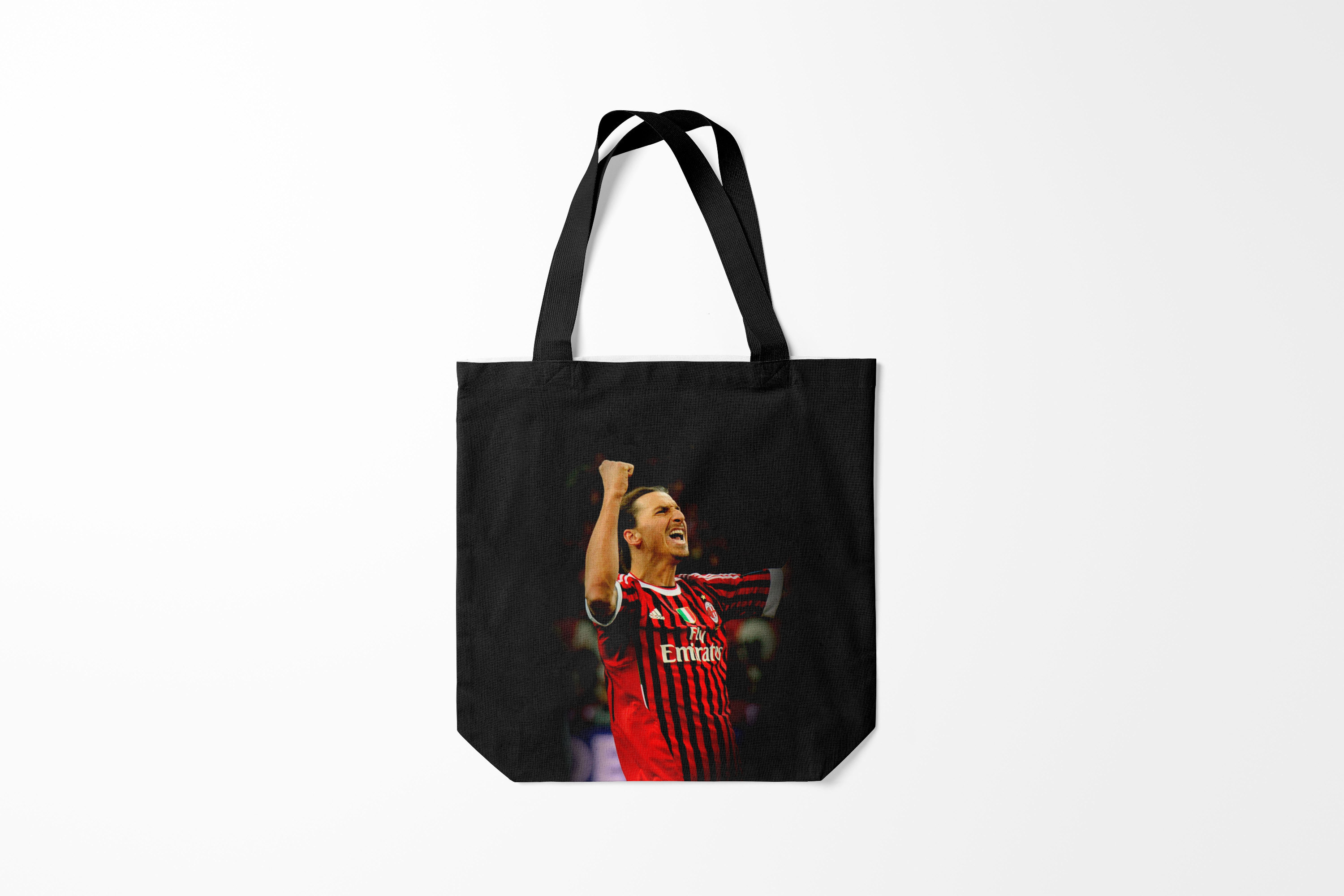 

Сумка шoппер унисекс Burnettie Milan Златан Ибрагимович, черный, Milan Златан Ибрагимович