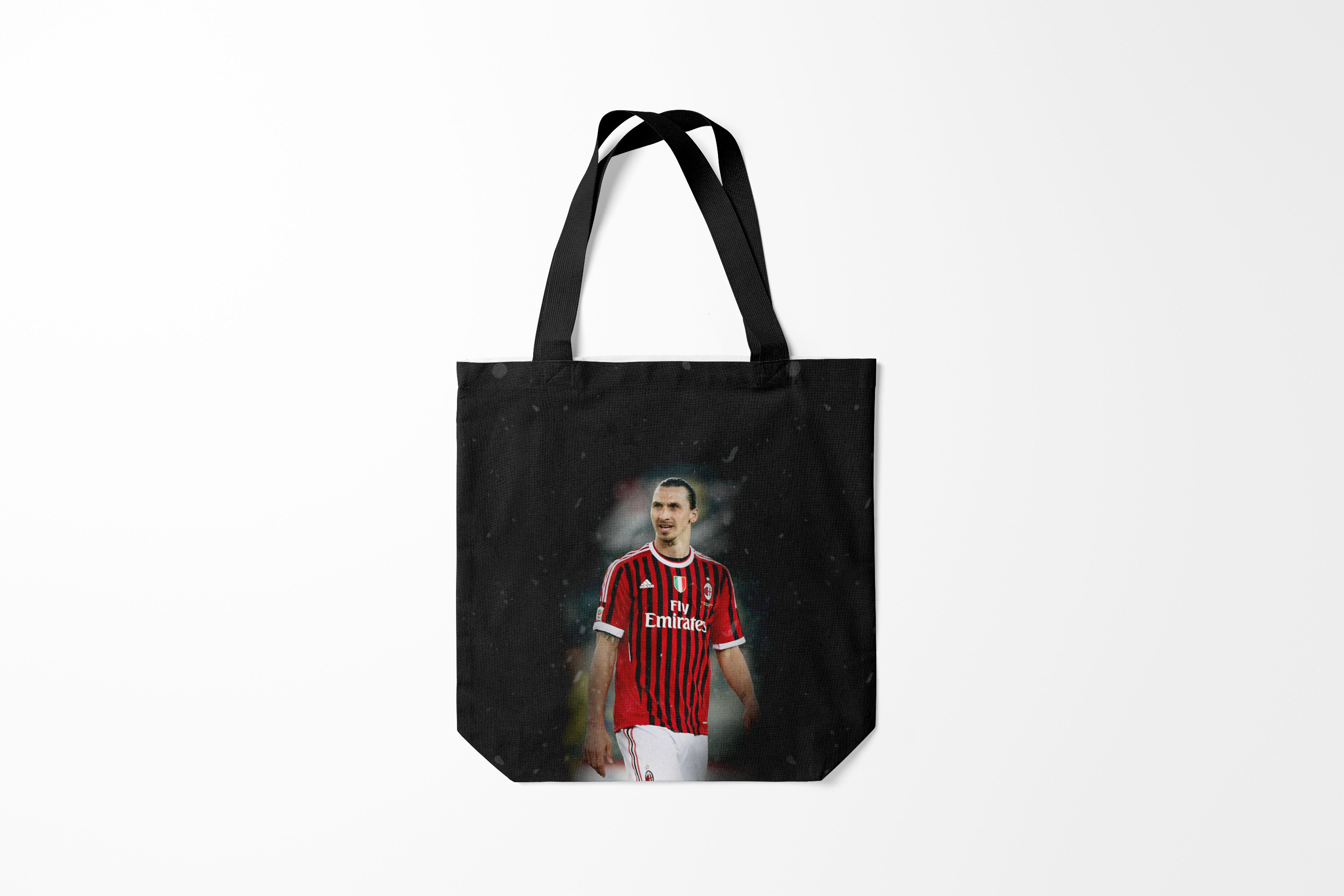 

Сумка шoппер унисекс Burnettie Milan Златан Ибрагимович, черный, Milan Златан Ибрагимович