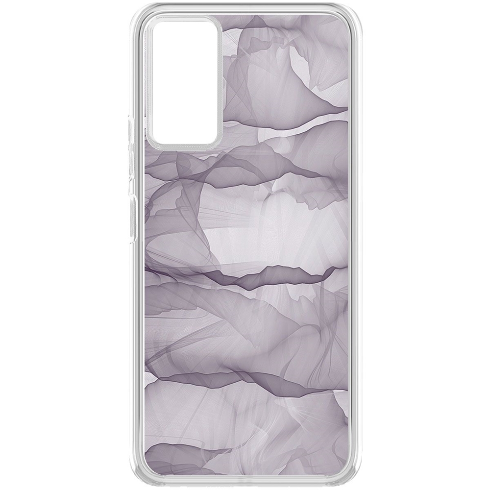 

Чехол-накладка Krutoff Clear Case Абстракт 1 для TECNO Pova 2, Прозрачный