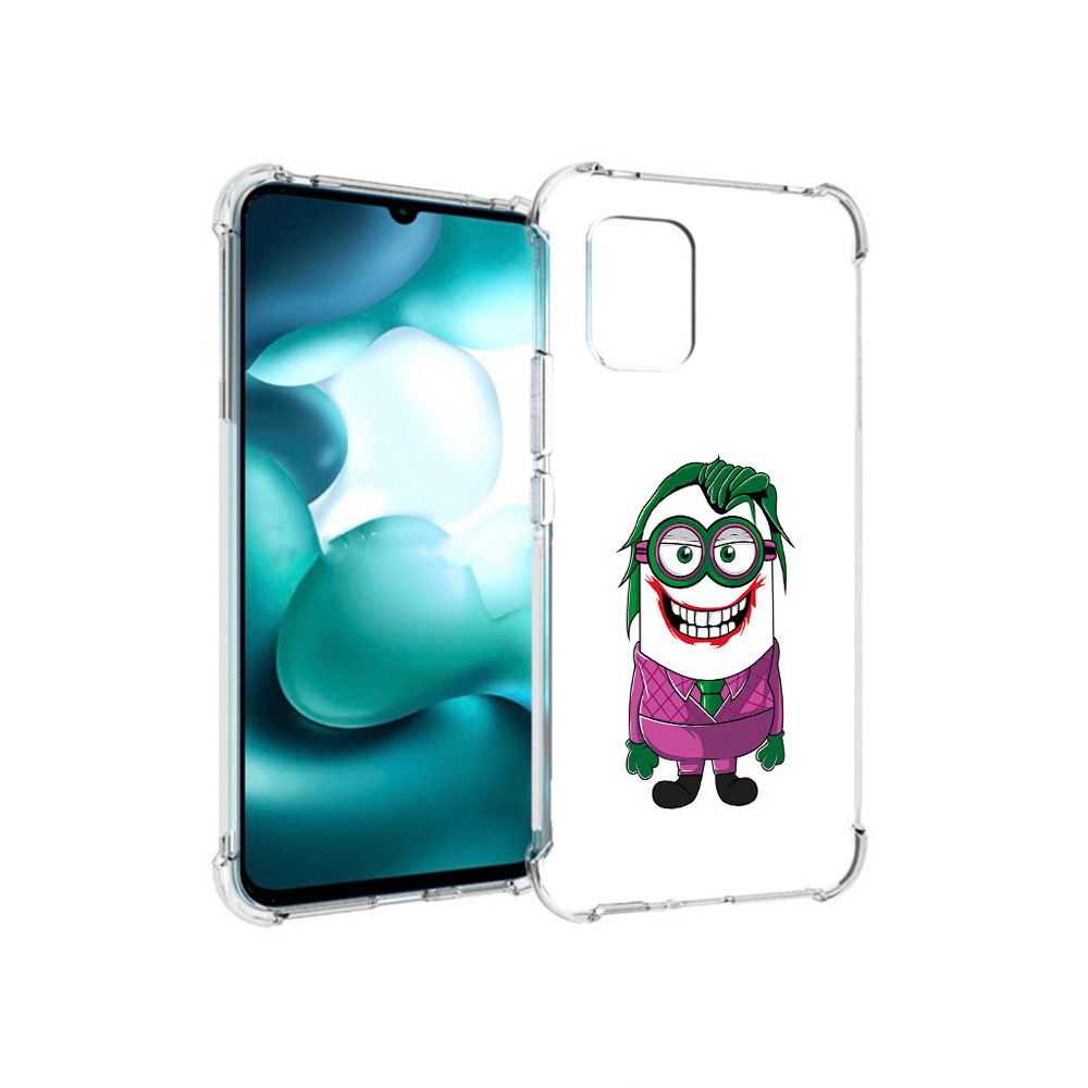 

Чехол MyPads Tocco для Xiaomi Mi 10 Lite джокер миньон (PT150213.294.322), Прозрачный, Tocco