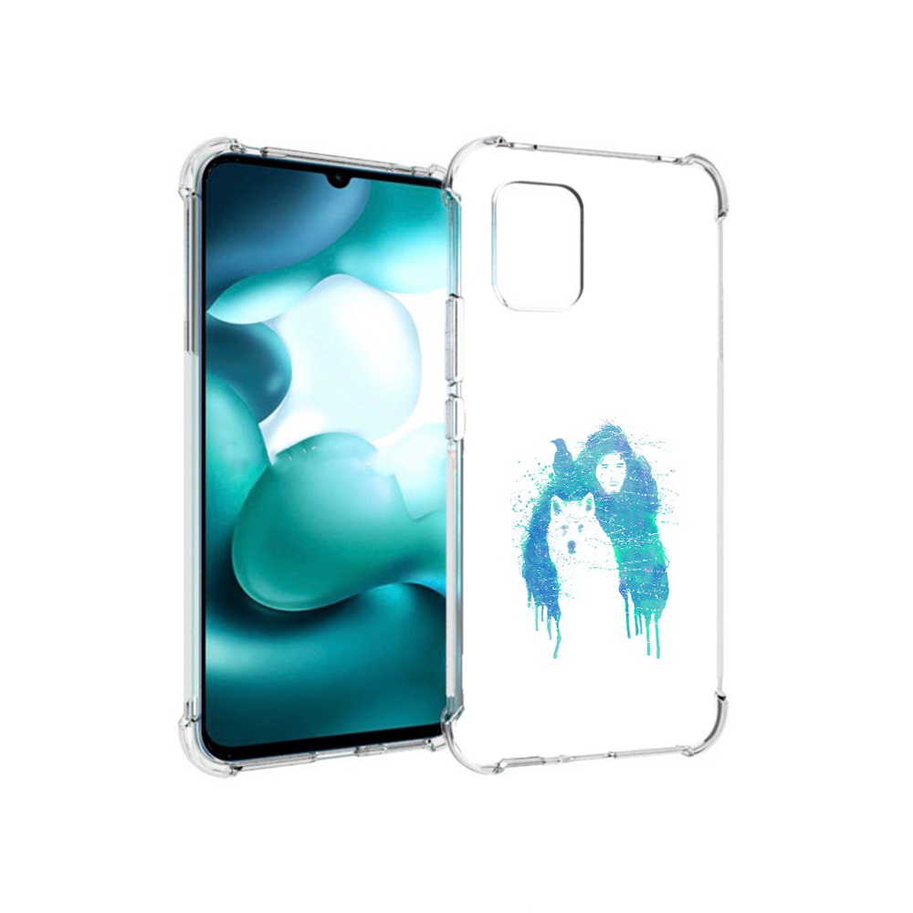 

Чехол MyPads Tocco для Xiaomi Mi 10 Lite джон сноу (PT150213.294.323), Прозрачный, Tocco