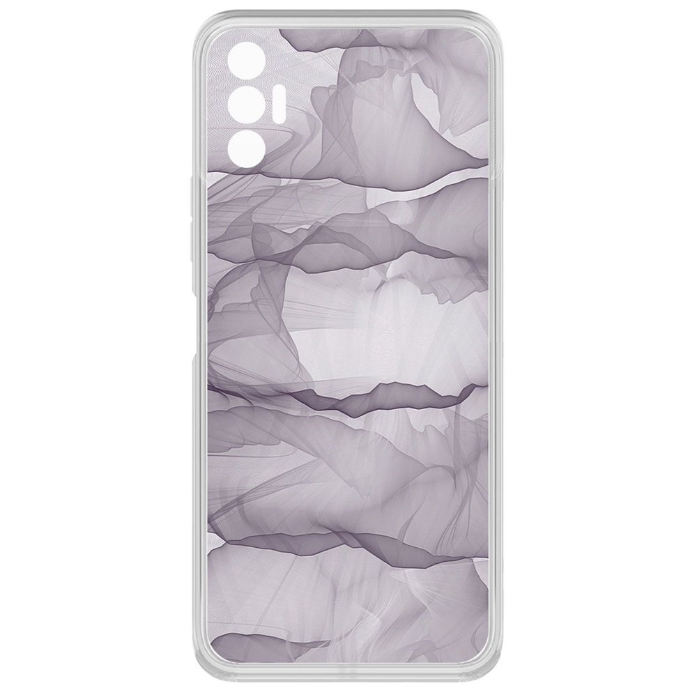 

Чехол-накладка Krutoff Clear Case Абстракт 1 для TECNO Spark 8P, Прозрачный