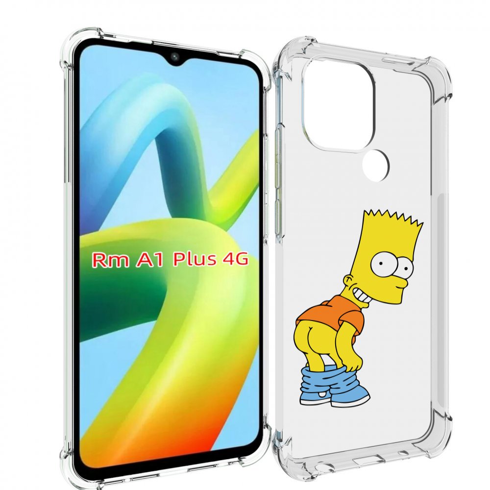 

Чехол MyPads барт-симпсон-довольный для Xiaomi Redmi A1 Plus +, Прозрачный, Tocco