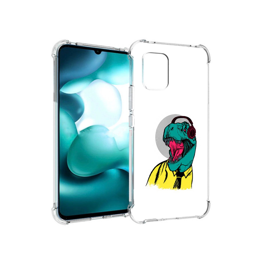

Чехол MyPads Tocco для Xiaomi Mi 10 Lite дино (PT150213.294.326), Прозрачный, Tocco