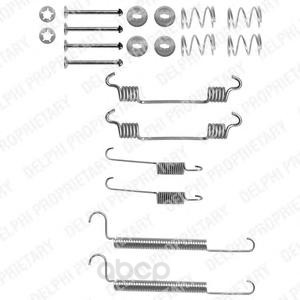 Ремкомплект пружин для задних барабанных колодок Delphi LY1241