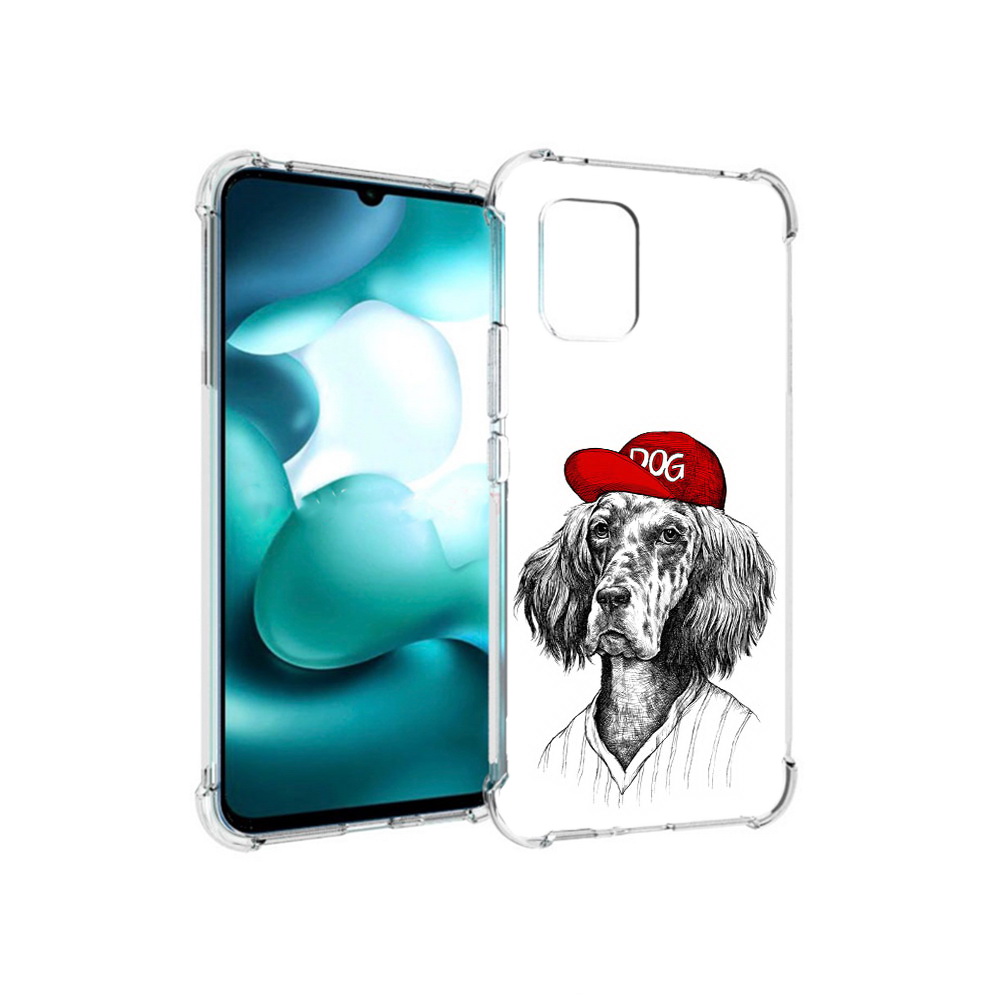 

Чехол MyPads Tocco для Xiaomi Mi 10 Lite дог (PT150213.294.333), Прозрачный, Tocco