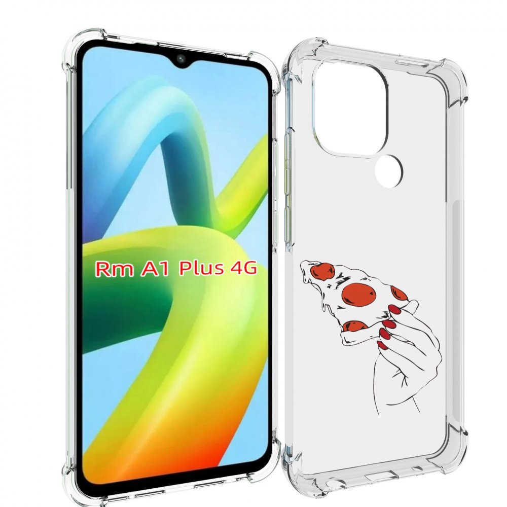 

Чехол MyPads белая-пицца для Xiaomi Redmi A1 Plus +, Прозрачный, Tocco