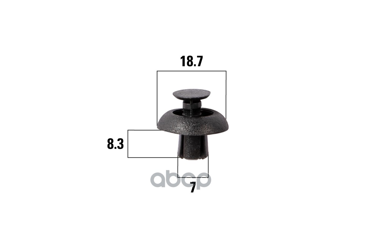 

Клипсы Автомобильные Toyota Camry, Land Cruiser Prado Kraft арт. KT106245