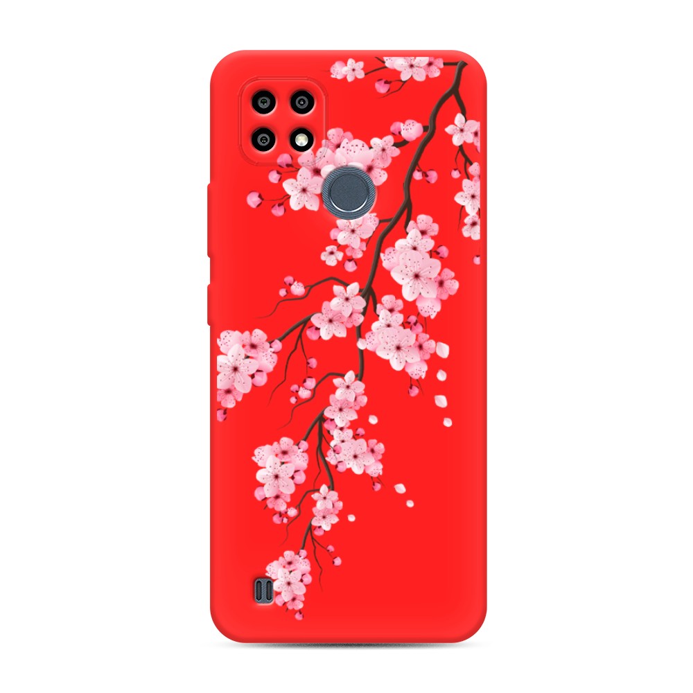 

Чехол Awog на Realme C21Y/C25Y "Розовая сакура"