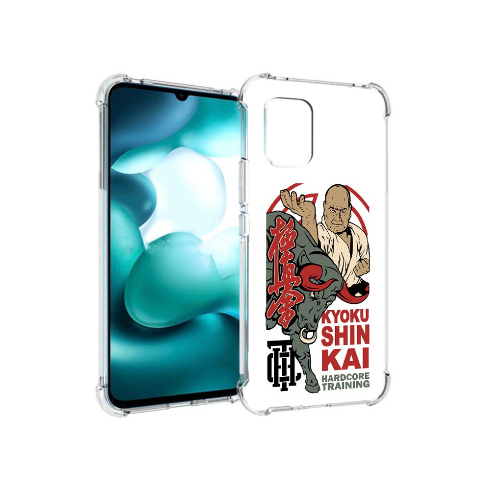 

Чехол MyPads Tocco для Xiaomi Mi 10 Lite единоборства рисунок (PT150213.294.343), Прозрачный, Tocco
