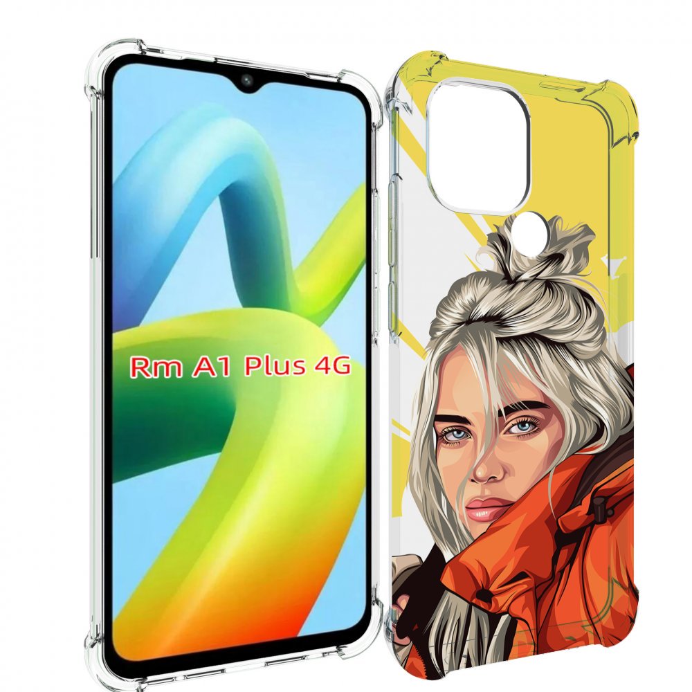 

Чехол MyPads билли-айлиш-в-куртке для Xiaomi Redmi A1 Plus +, Прозрачный, Tocco