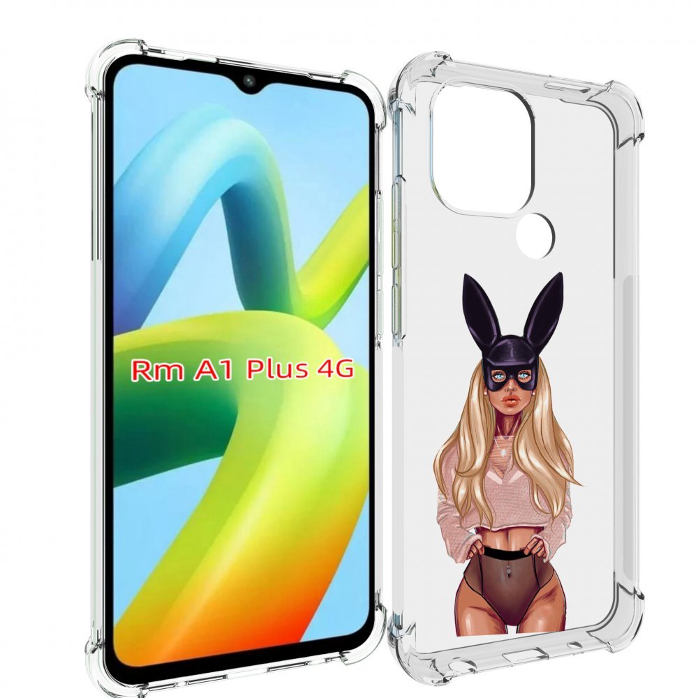 

Чехол MyPads блондинка-с-ушками женский для Xiaomi Redmi A1 Plus +, Прозрачный, Tocco