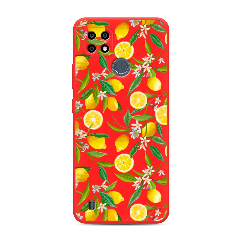 

Чехол Awog на Realme C21Y/C25Y "Сочные лимоны"