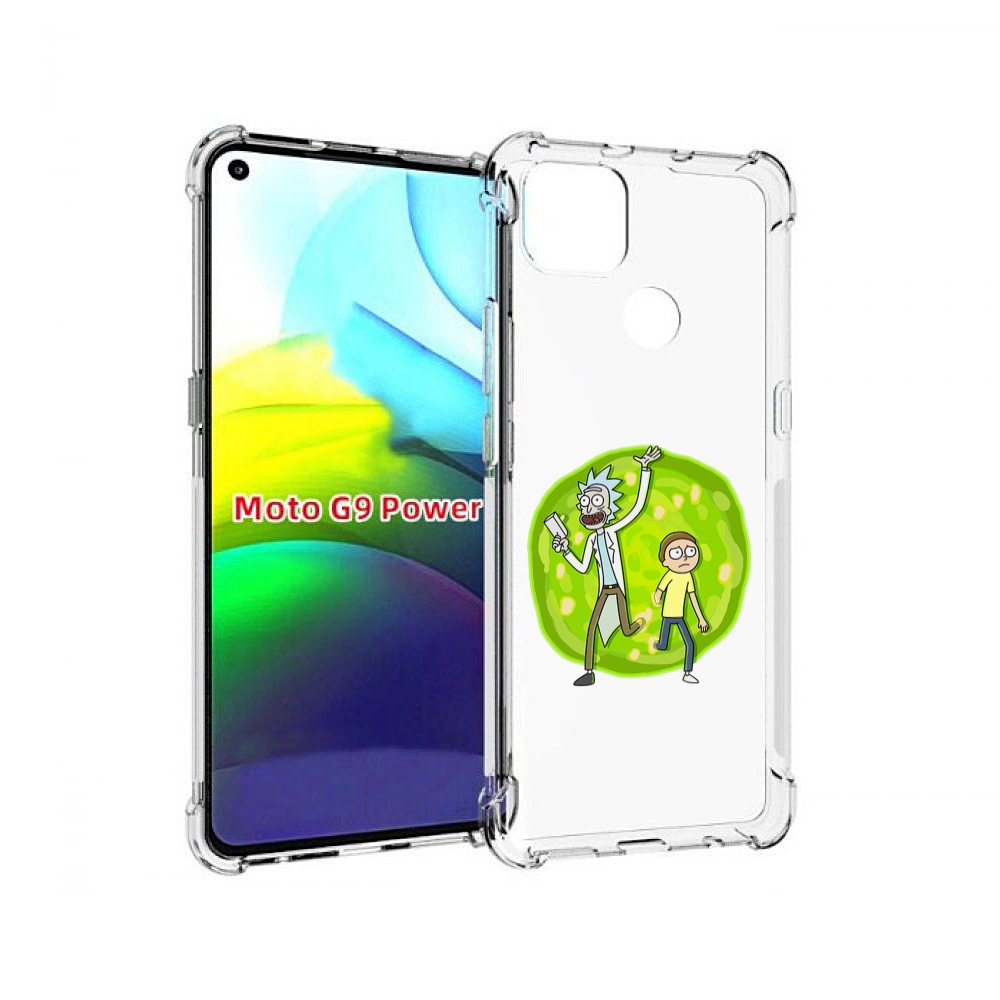 

Чехол MyPads рик-и-морти-в-кружке для Motorola Moto G9 Power, Прозрачный, Tocco