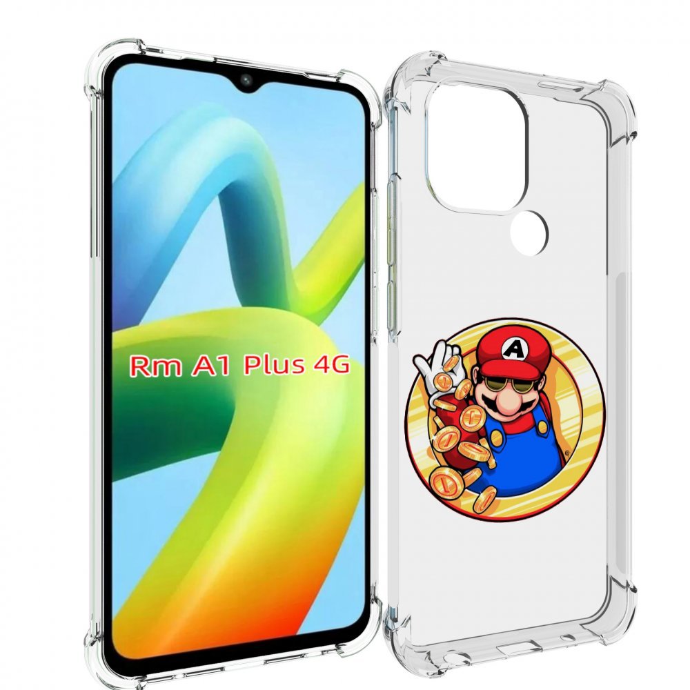 

Чехол MyPads богатый марио для Xiaomi Redmi A1 Plus +, Прозрачный, Tocco