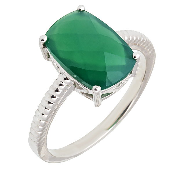 

Кольцо из серебра р.  Balex Jewellery 1410931695, хризопраз, 1410931695