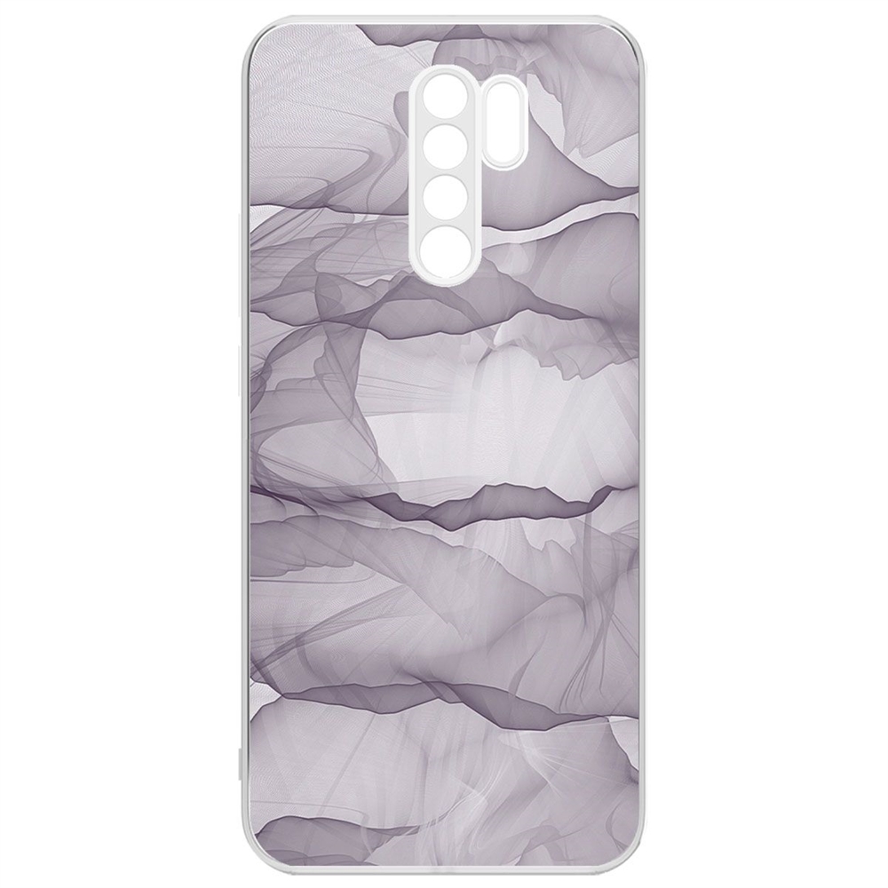 

Чехол-накладка Krutoff Clear Case Абстракт 1 для Xiaomi Redmi 9, Прозрачный