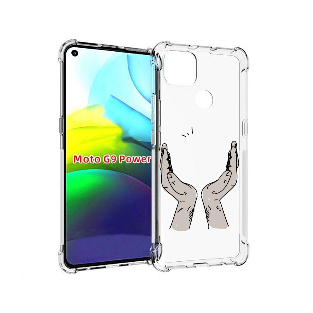 

Чехол MyPads руки-тянутся-к-небу для Motorola Moto G9 Power, Прозрачный, Tocco