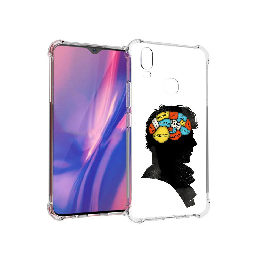 

Чехол MyPads Tocco для Vivo Y11 темный рисунок (PT144890.422.640), Прозрачный, Tocco