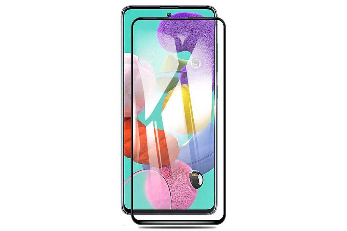 

Защитное стекло Samsung A52 OG черное