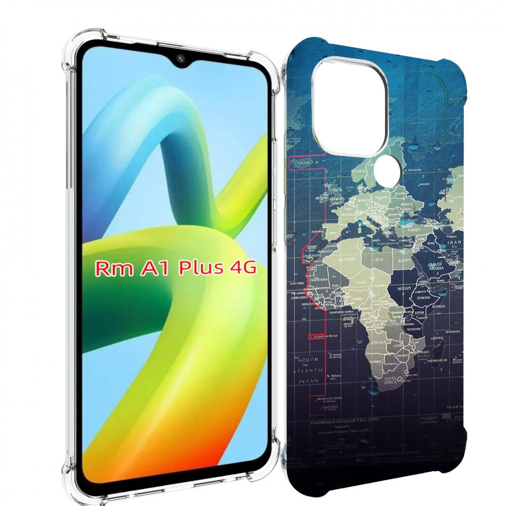 

Чехол MyPads бункер-анклава для Xiaomi Redmi A1 Plus +, Прозрачный, Tocco
