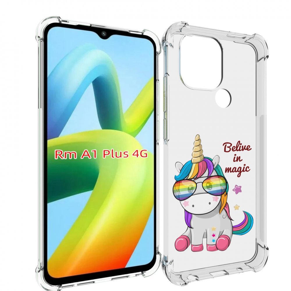 

Чехол MyPads верю-в-магию детский для Xiaomi Redmi A1 Plus +, Прозрачный, Tocco