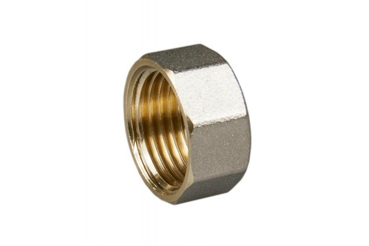 

Заглушка 1/2" ВР никелированная латунь 10шт TIM GM002N