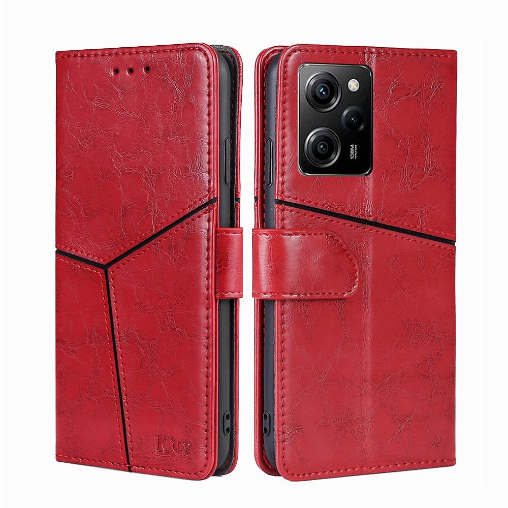 

Чехол MyPads для Poco X5 Pro красный (241534)