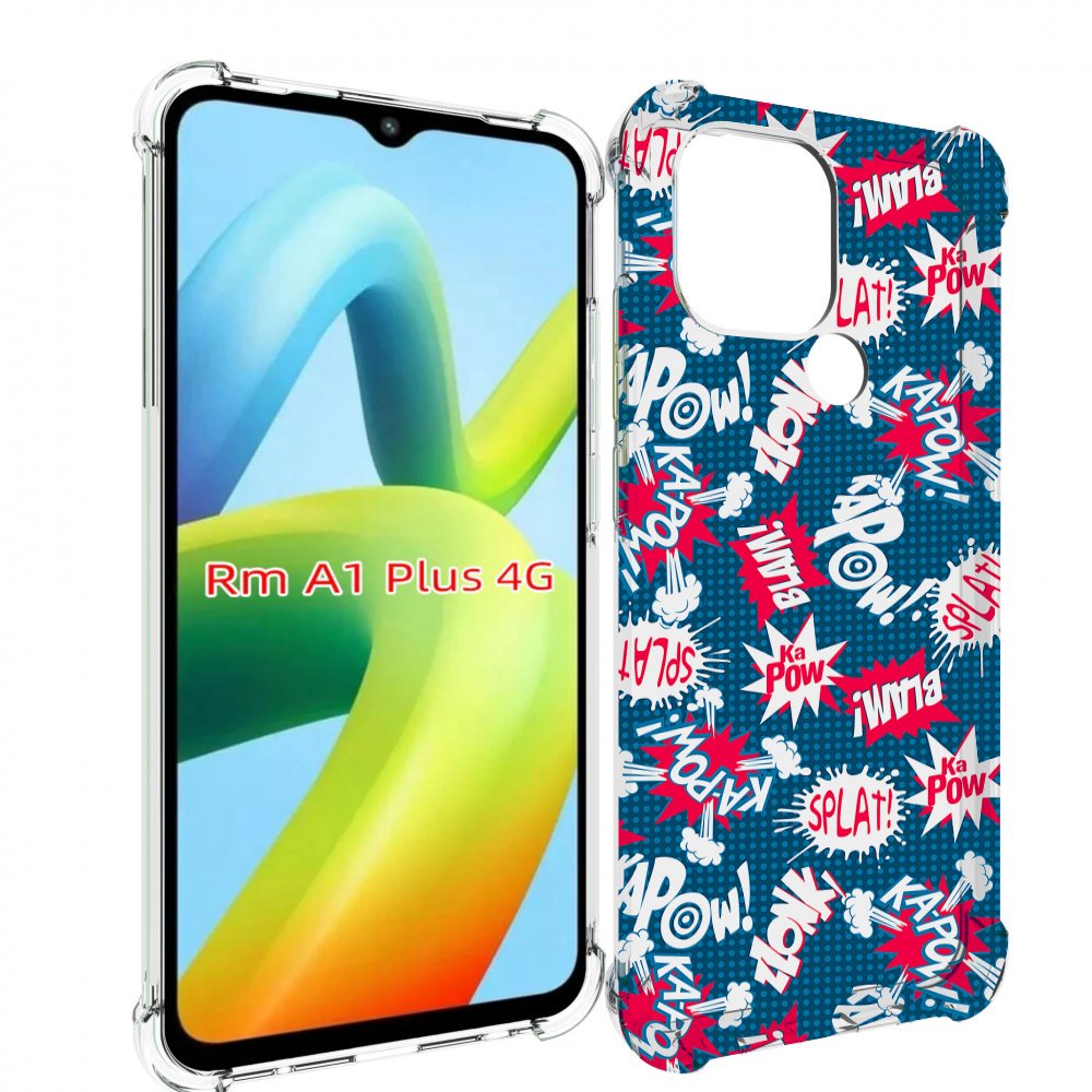 

Чехол MyPads взрывной-принт для Xiaomi Redmi A1 Plus +, Прозрачный, Tocco