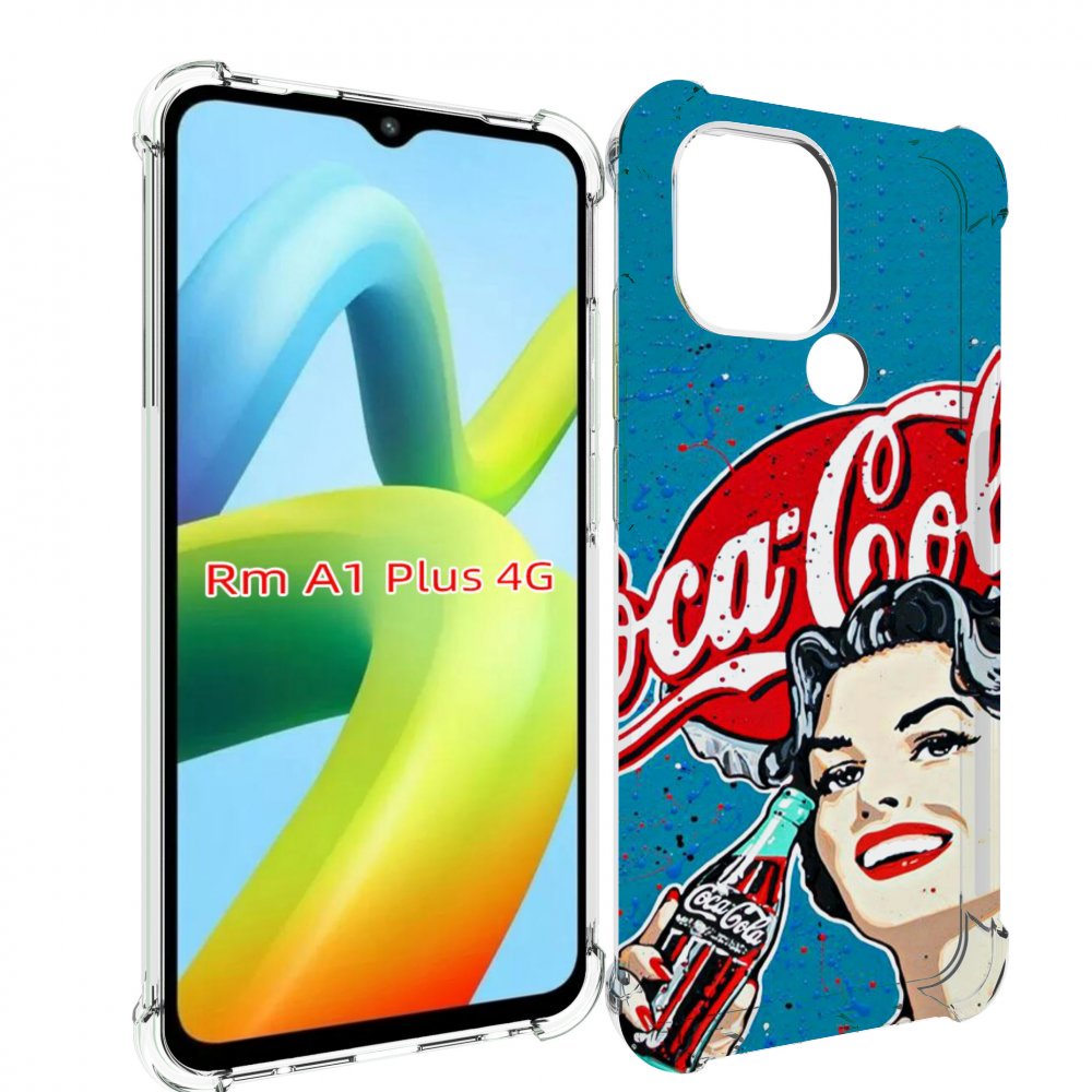 

Чехол MyPads вкусная кола картинка для Xiaomi Redmi A1 Plus +, Прозрачный, Tocco