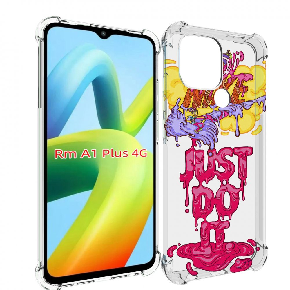 

Чехол MyPads вкусный найк для Xiaomi Redmi A1 Plus +, Прозрачный, Tocco