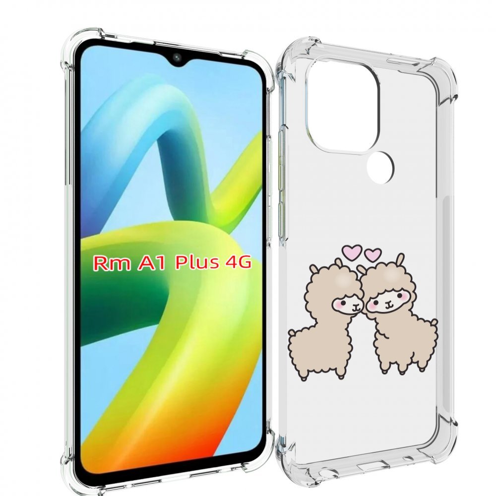 

Чехол MyPads влюбленные-барашки для Xiaomi Redmi A1 Plus +, Прозрачный, Tocco