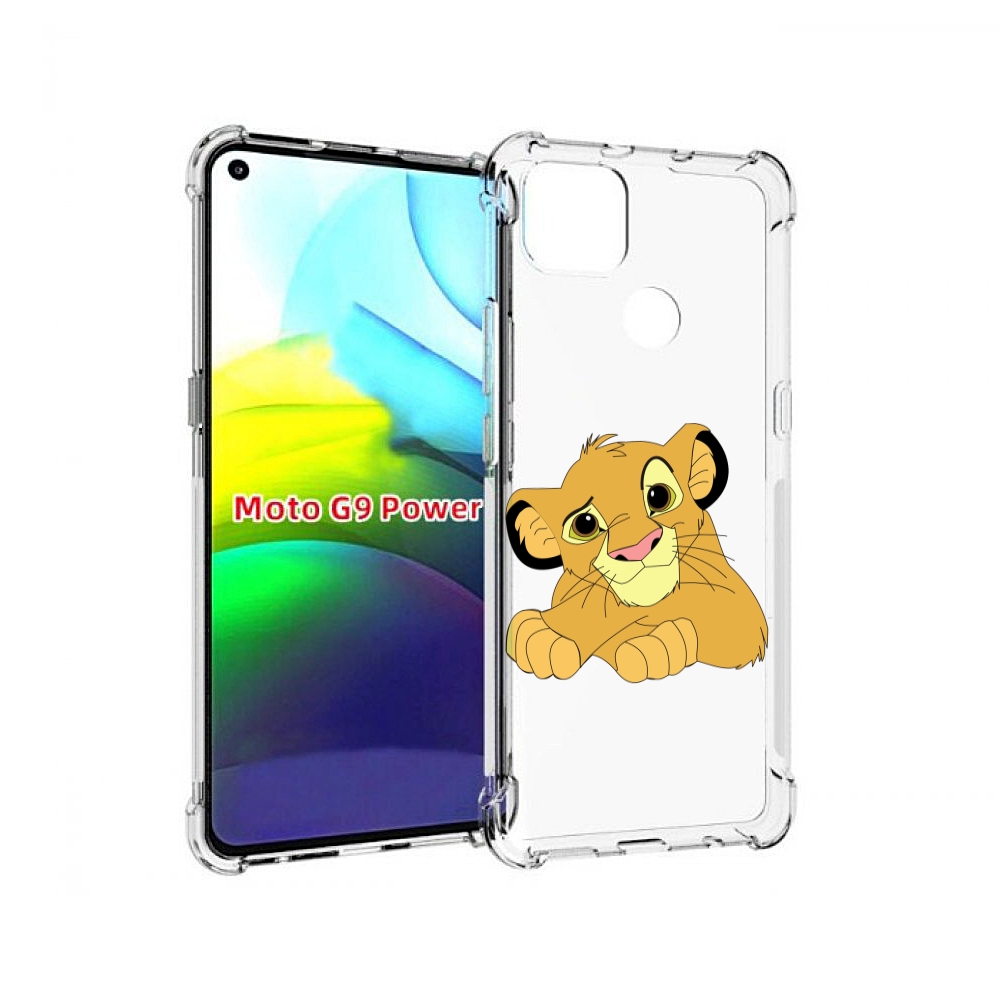 

Чехол MyPads симба-красивый для Motorola Moto G9 Power, Прозрачный, Tocco