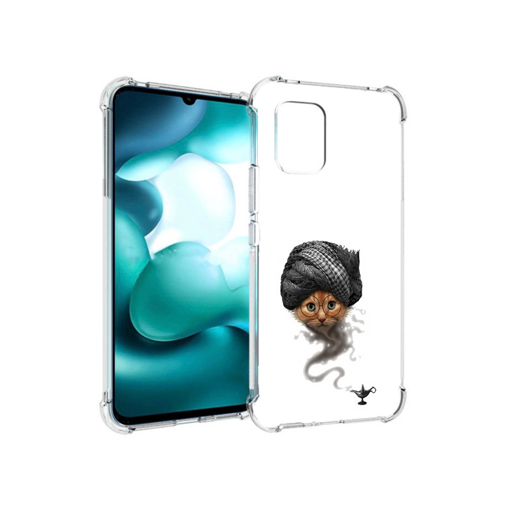 

Чехол MyPads Tocco для Xiaomi Mi 10 Lite кот джин (PT150213.294.398), Прозрачный, Tocco