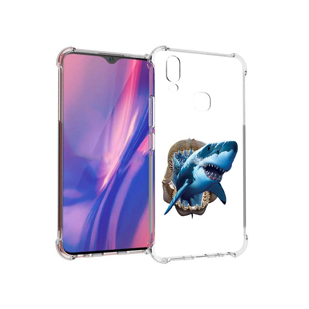 

Чехол MyPads Tocco для Vivo Y11 челюсти (PT144890.422.675), Прозрачный, Tocco