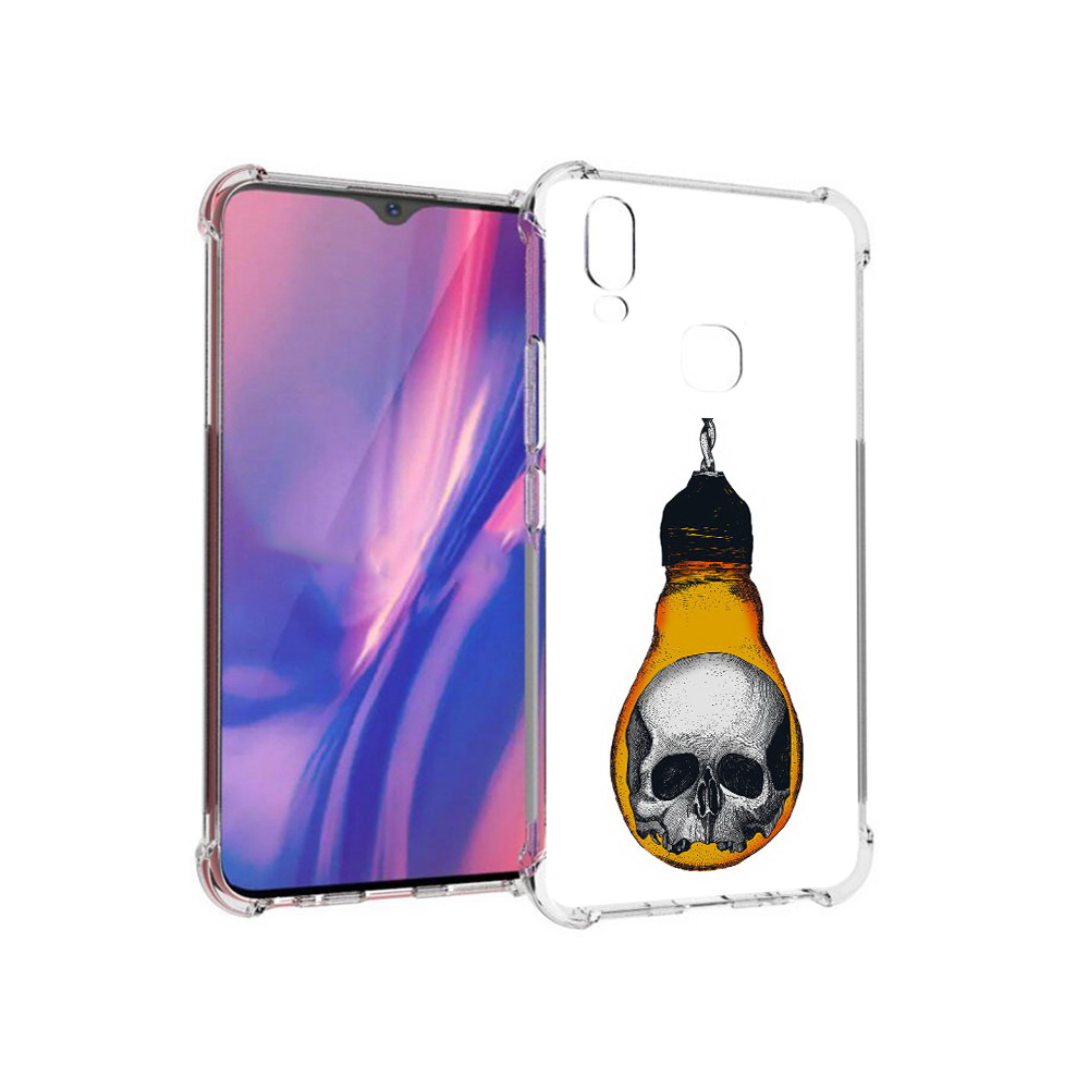 

Чехол MyPads Tocco для Vivo Y11 череп в лампочке (PT144890.422.676), Прозрачный, Tocco