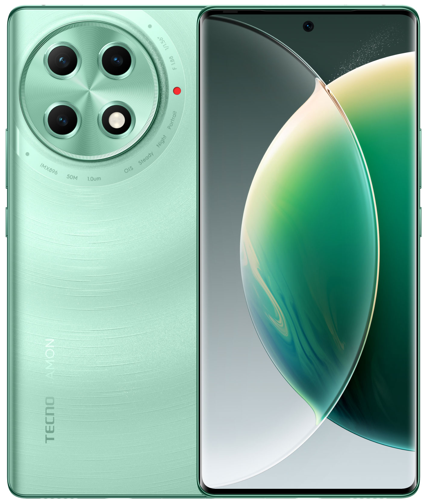 

Смартфон Tecno Camon 30S Pro 8/256GB Silver Green, Camon 30S Pro