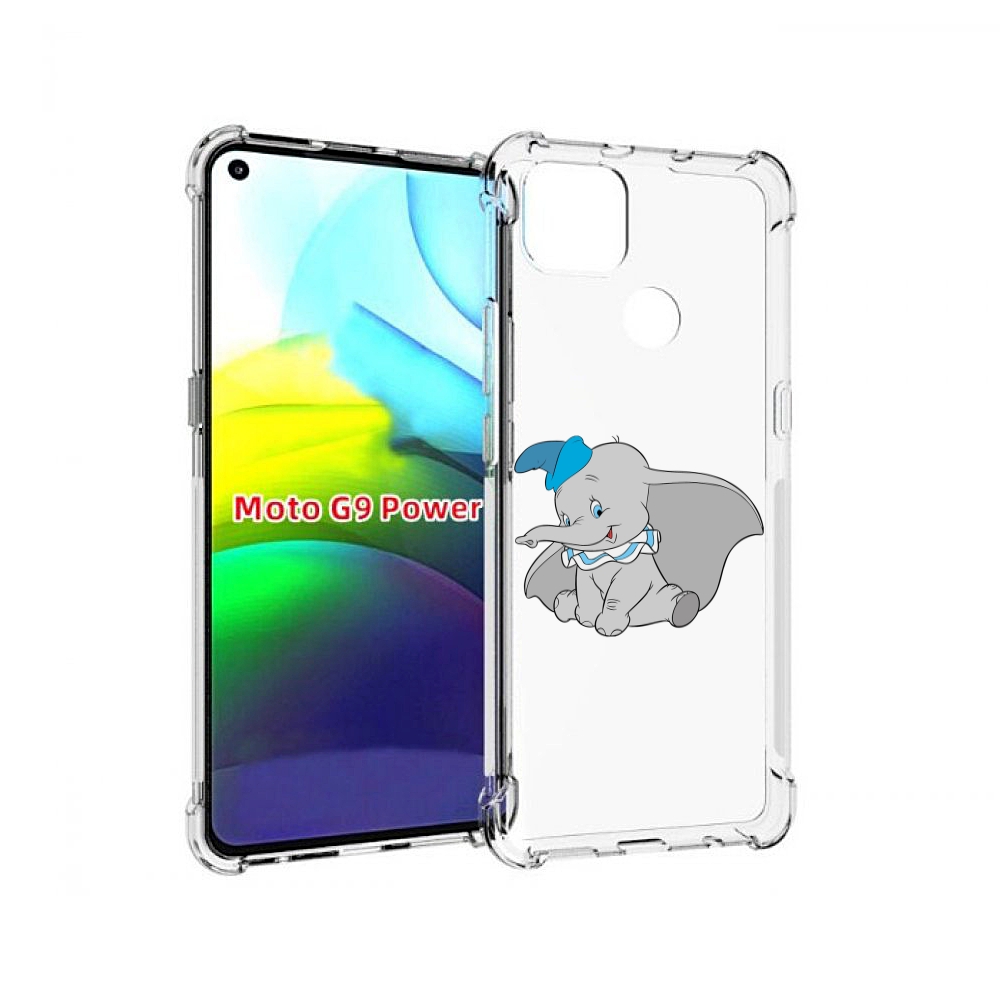 

Чехол MyPads слоненок-с-большими-ушками для Motorola Moto G9 Power, Прозрачный, Tocco