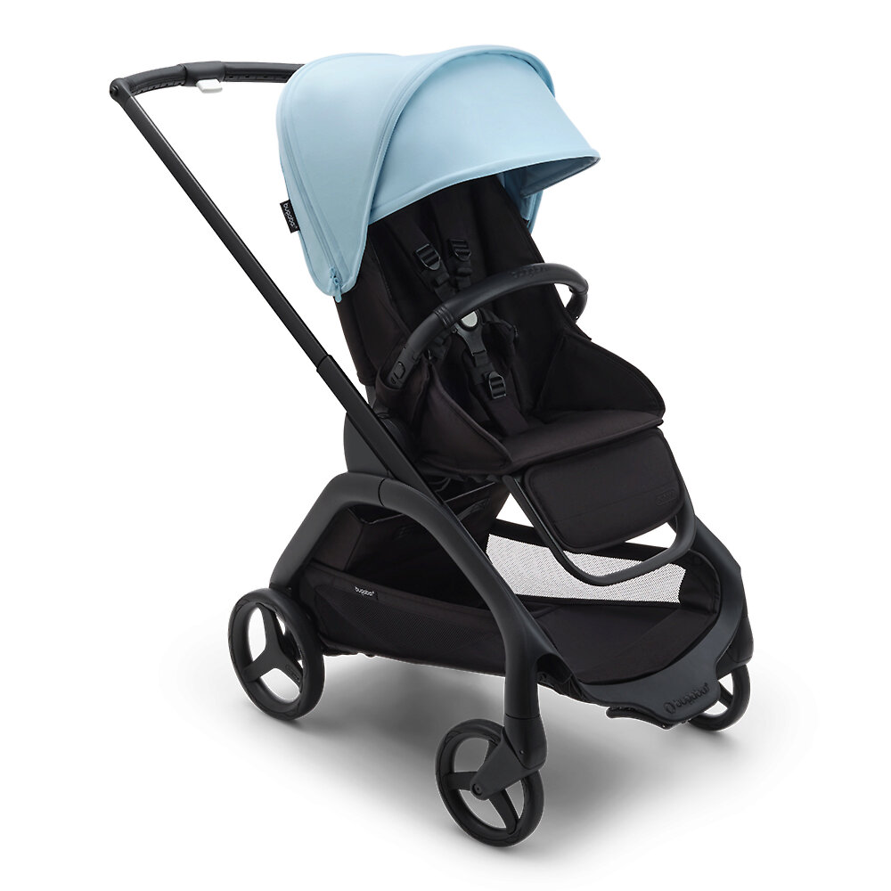 Прогулочная коляска Bugaboo Dragonfly Black, цвет Black / Skyline Blue