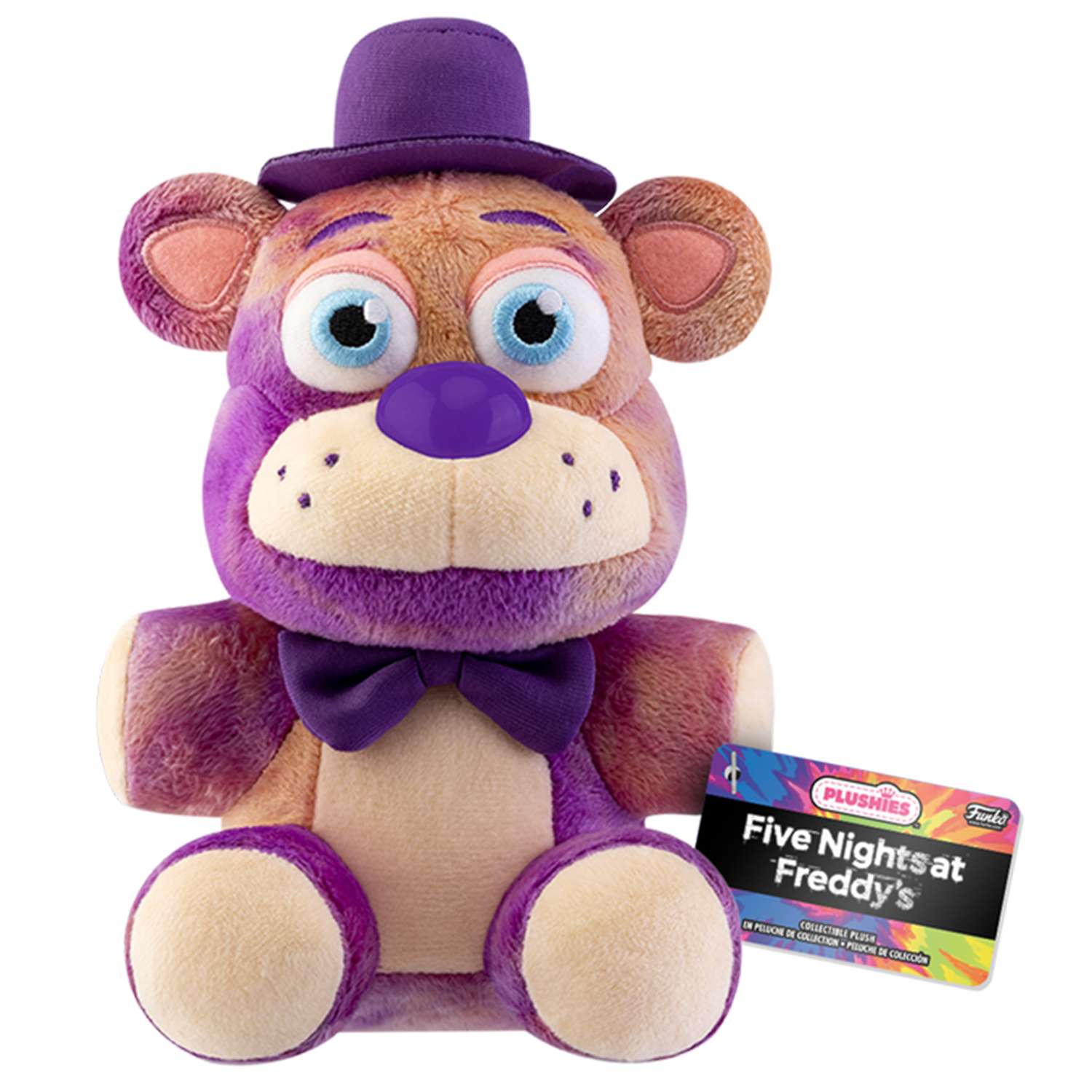 Мягкая игрушка Funko TieDye Freddy фиолетовый 17 см