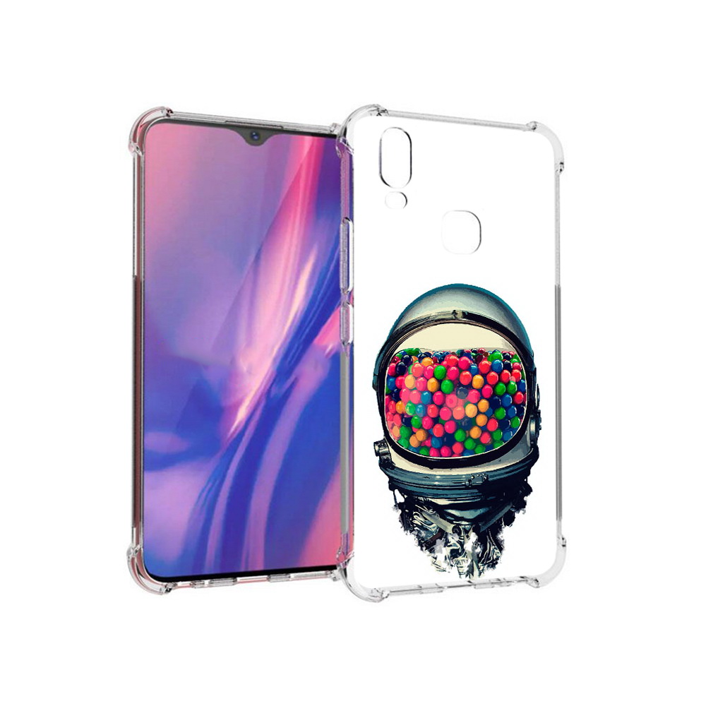 

Чехол MyPads Tocco для Vivo Y11 шлем космонавта (PT144890.422.700), Прозрачный, Tocco